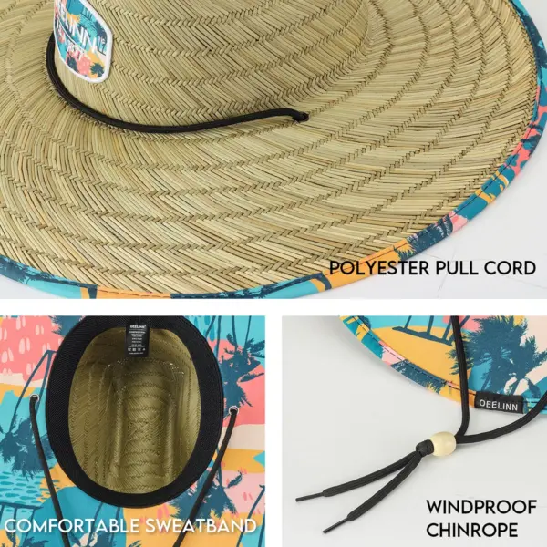Bulk Lifeguard Straw Cowboy Hat for OEM & Wholesale_Straw_Hat_Wholesale (4) Bulk Lifeguard Straw Cowboy Hat for OEM & Wholesale