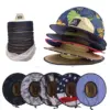 Custom Printed UPF 50+ Straw Visor Hat — Under-Brim Digital Heat-Transfer Printing