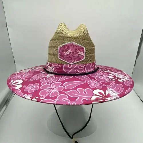 Floppy Beach Straw Hat Lifeguard Style Natural Grass Wholesale OEM_Straw_Hat_Wholesale (5) Floppy Beach Straw Hat | Lifeguard Style Natural Grass Wholesale OEM