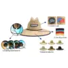 Kids Lifeguard Straw Hat — Wholesale Wide Brim Sun Hat for Children (CE RoHS, OEM Custom)_Straw_Hat_Wholesale (3) Kids Lifeguard Straw Hat — Wholesale Wide Brim Sun Hat for Children (CE / RoHS, OEM Custom)