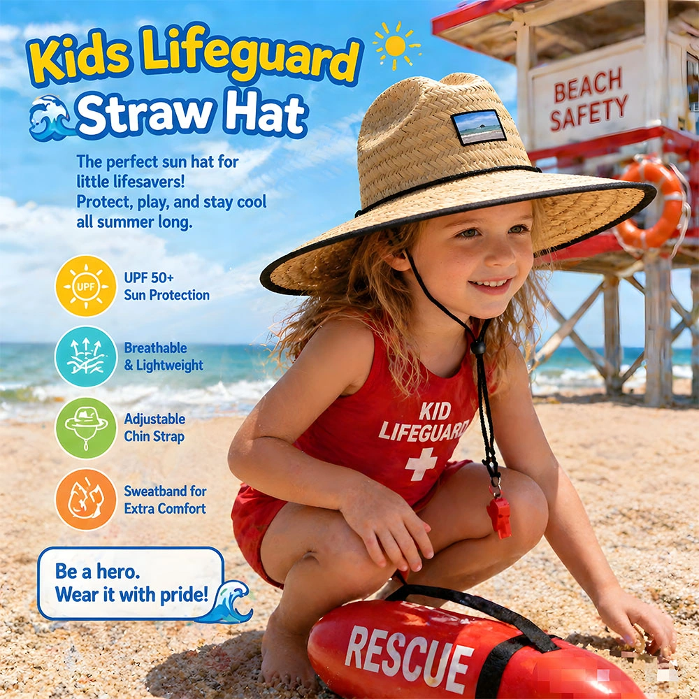 Kids program version Straw Hat Wholesale