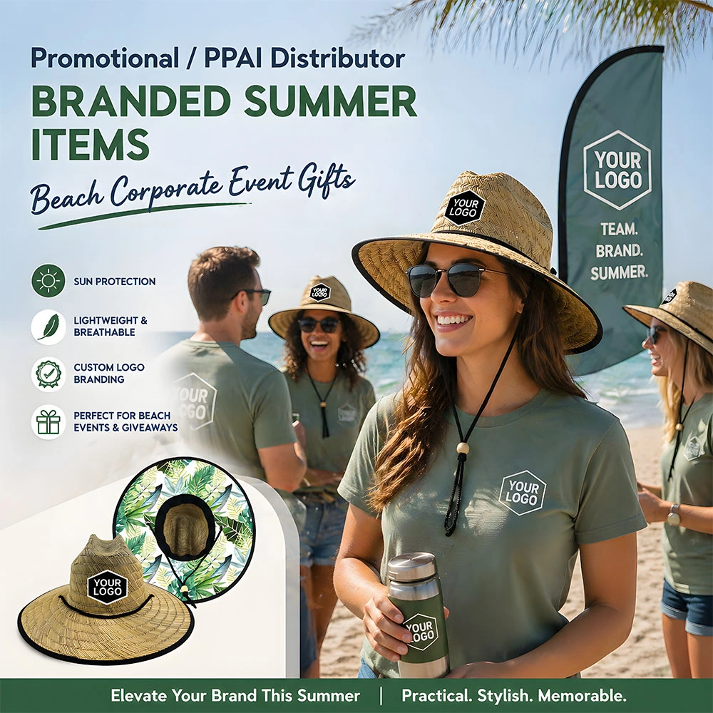PromotionalPPAI distributors Straw Hat Wholesale