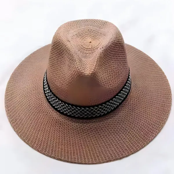Straw Fedora Hat Manufacturer China — OEM Wide Brim Hollow Straw Fedora Wholesale Supplier_Straw_Hat_Wholesale (2) Straw Fedora Hat Manufacturer China — OEM Wide Brim Hollow Straw Fedora Wholesale Supplier