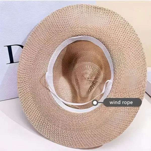 Straw Fedora Hat Manufacturer China — OEM Wide Brim Hollow Straw Fedora Wholesale Supplier_Straw_Hat_Wholesale (4) Straw Fedora Hat Manufacturer China — OEM Wide Brim Hollow Straw Fedora Wholesale Supplier