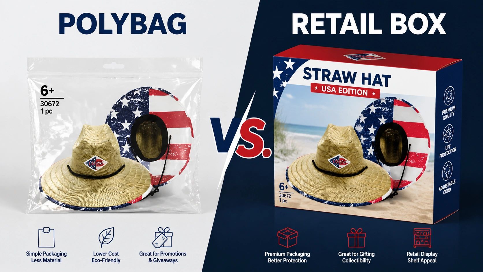 Polybag vs. Retail