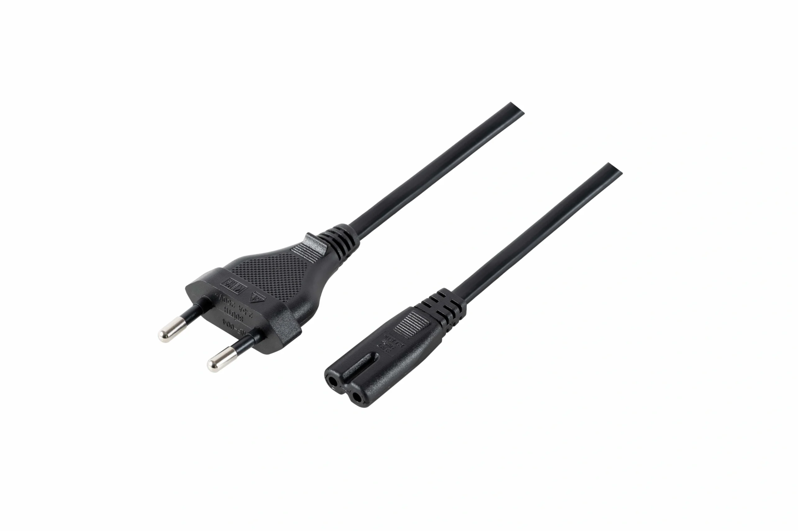 Round-pin European-style power plug example