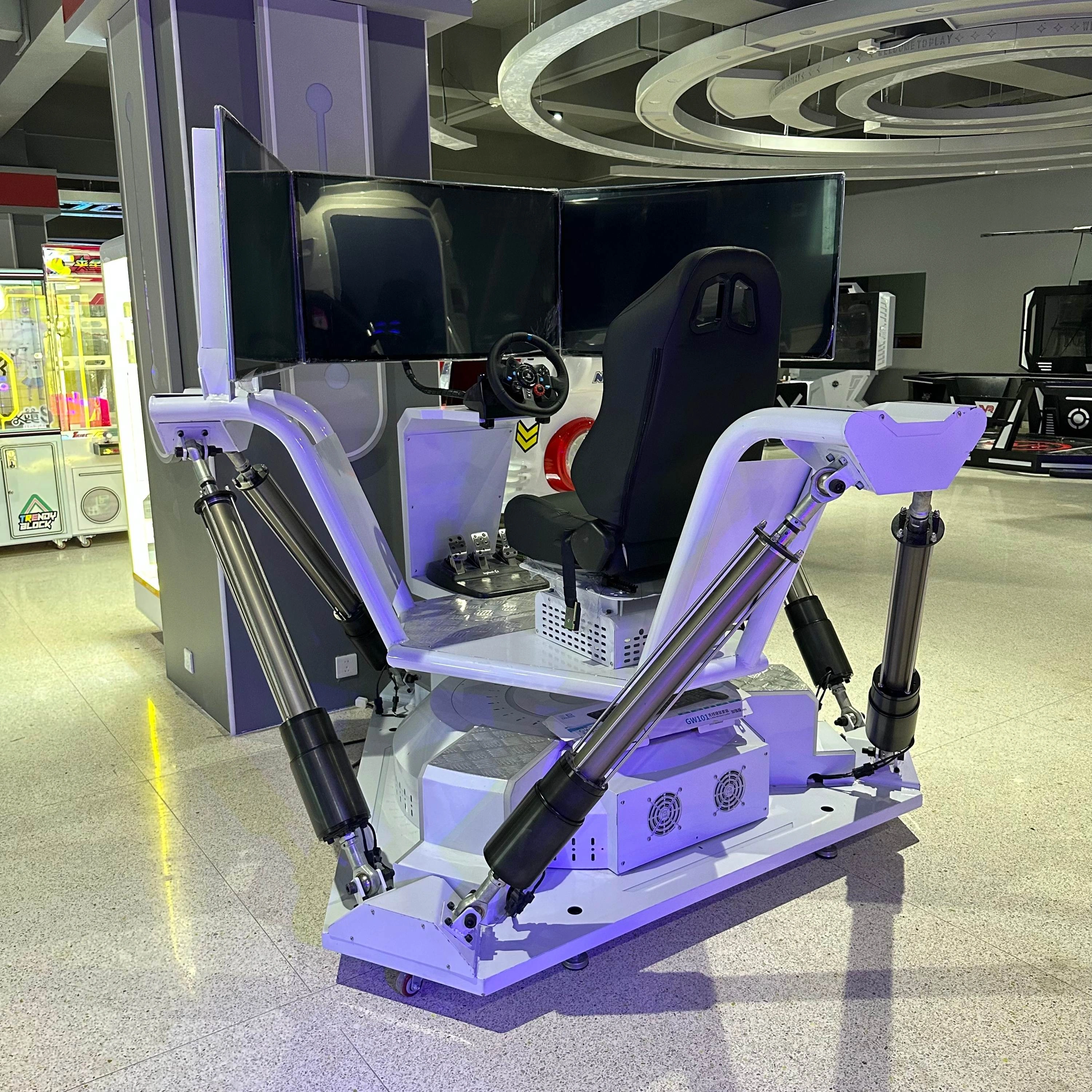 ServoCylMotion actuator application test rig — representative motion-system selection context